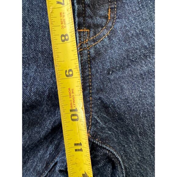 Madewell The Perfect Vintage Casual Straight Jean Dark Wash 26 - Picture 7 of 8